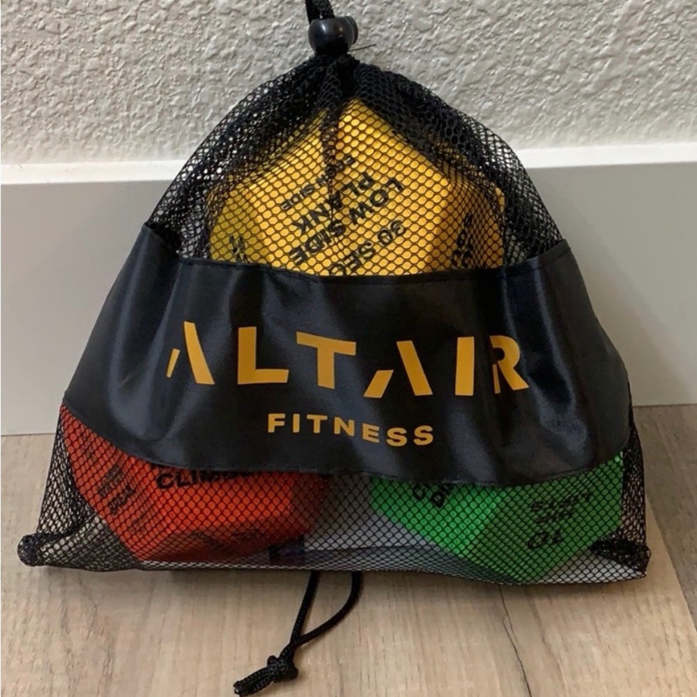 ALTAIR FITNESS Exercise Dice - Make Workouts Fun! - LIKE NEW in BAG